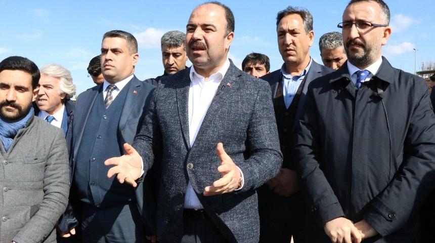 Çiftçi, Siverek’te vadi parkını inceledi