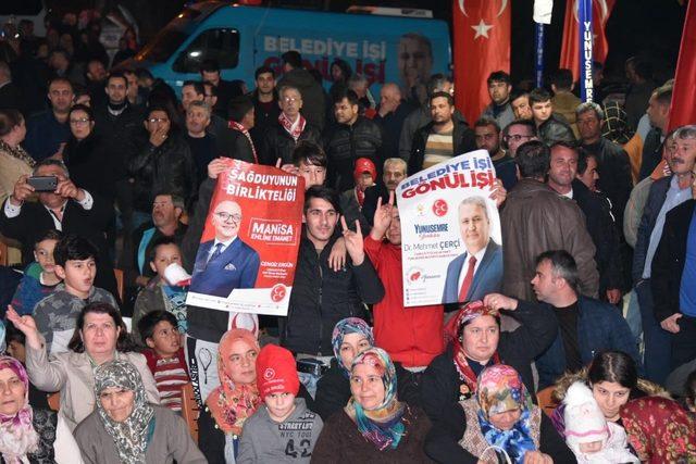 Yağcılar’da Cumhur İttifakı’na yoğun ilgi