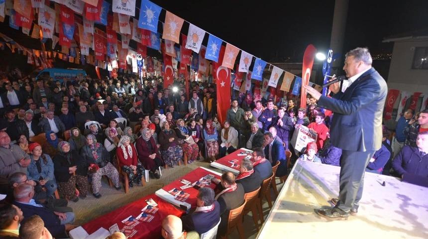 Yağcılar’da Cumhur İttifakı’na yoğun ilgi