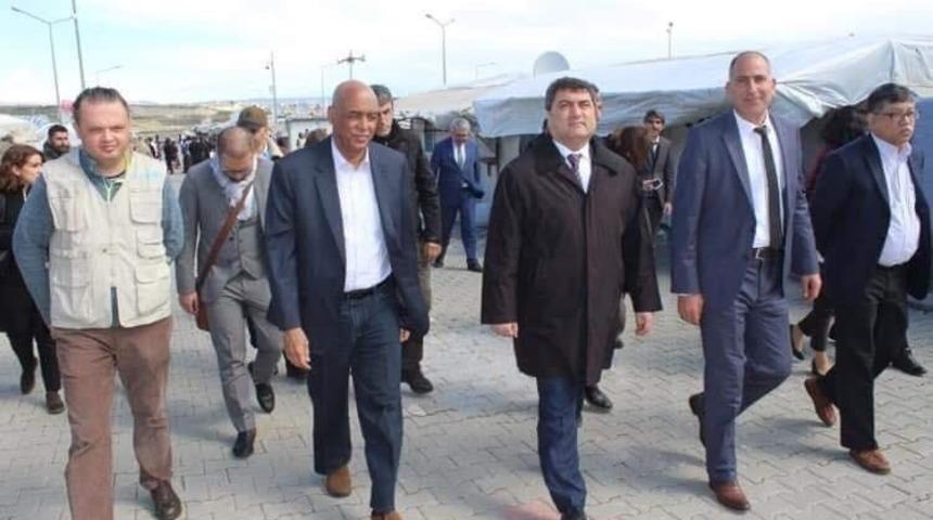 UNİCEF İcra Kurulu &Uuml;yeleri Nizip-2 konteyner kentini ziyaret etti