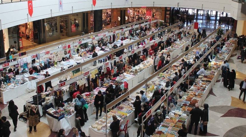Ekonomide &uuml;retime katılan eller sergisi SANKOPARK&rsquo;ta a&ccedil;ıldı