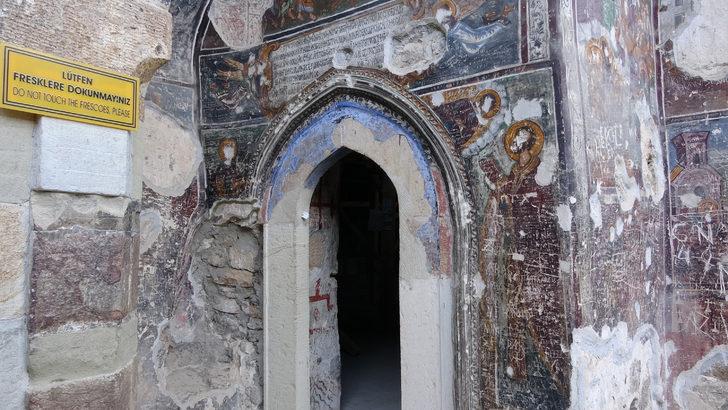 Restorasyondaki Sümela Manastırı görüntülendi G5