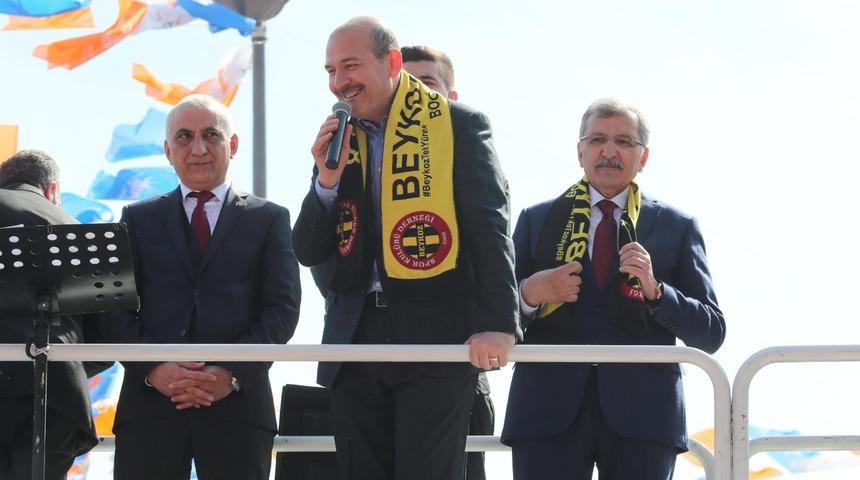 Bakan Soylu: “Uyuşturucu satıcılarını da liderlerini de yerin 7 kat dibine göndermezsek namerdiz” 