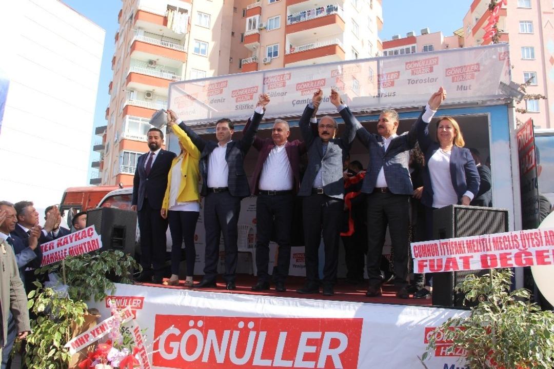 Elvan, Hamit Tuna ile birlikte Serdar Soydan&rsquo;ın se&ccedil;im b&uuml;rosunu a&ccedil;tı