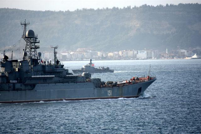 Rus savaş gemisi, Çanakkale'de Türk savaş gemisiyle karşılaştı