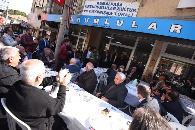 Erzurumlulardan Uğurlu’ya tam destek