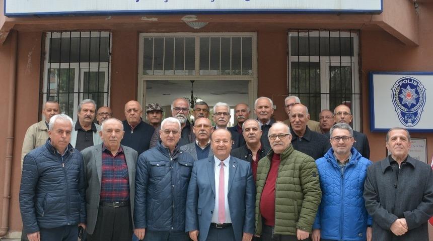 &Ouml;zakcan&rsquo;dan T&uuml;rkiye Polis Emeklileri Derneği ziyareti
