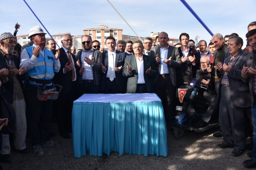 4 Eyl&uuml;l Mahalle Konağının temeli t&ouml;renle atıldı