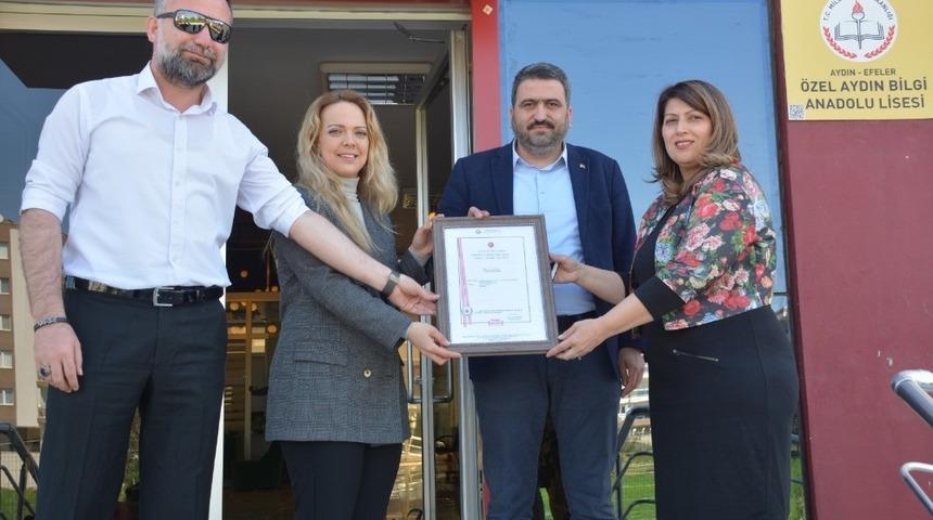 Özel Aydın Bilgi Eğitim Kurumları markasını tescilledi