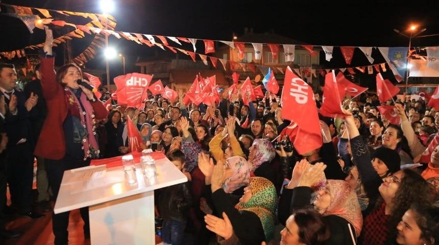 &Ccedil;er&ccedil;ioğlu; "Kadınlarımız bu işe el koymuş, Ko&ccedil;arlı&rsquo;ya bahar gelmiş"