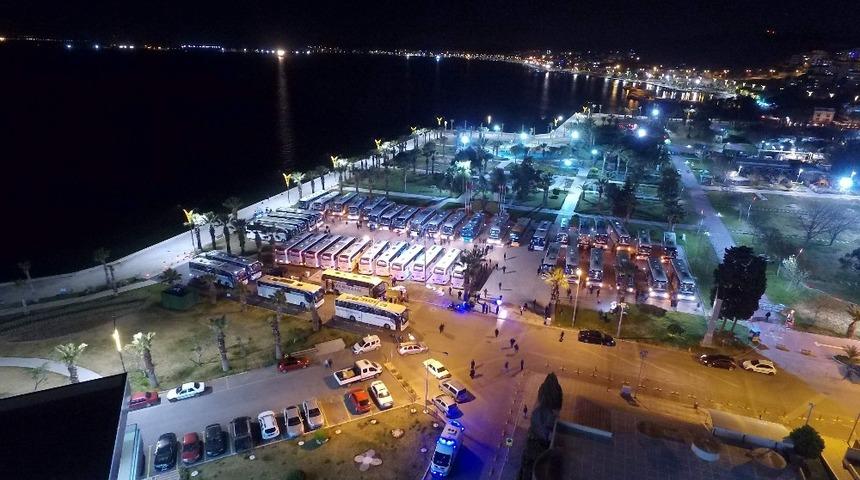 Aliağalılar Çanakkale’ye akın etti