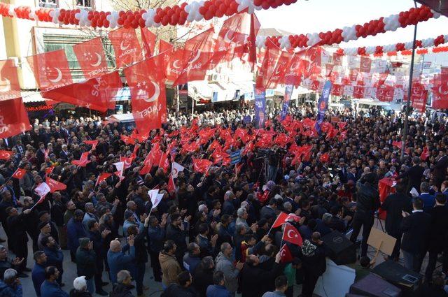 Reşit Alkan’ın seçim irtibat bürosu açıldı