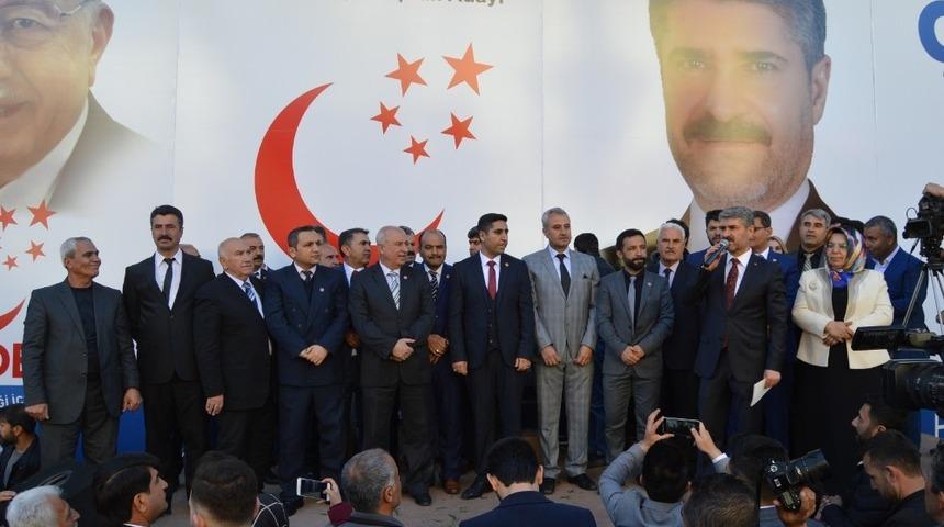 Reşit Alkan&rsquo;ın se&ccedil;im irtibat b&uuml;rosu a&ccedil;ıldı