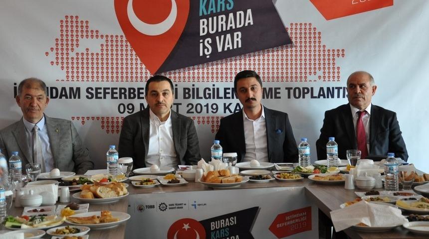 Kars&rsquo;ta  &ldquo;İstihdam Seferberliği-2019&rdquo; başlatıldı