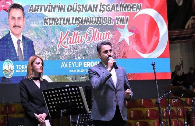 Artvin’in düşman işgalinden kurtuluşu Tokat’ta kutlandı