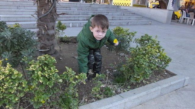 Burhaniye’de termometreler 26 dereceyi gösterdi