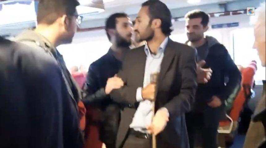 Baltayla bindiği vapuru İstanbul'a kaçırmaya çalıştı