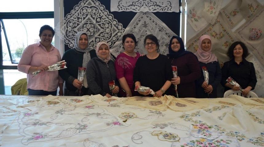 Biga&rsquo;da el emeği sergi