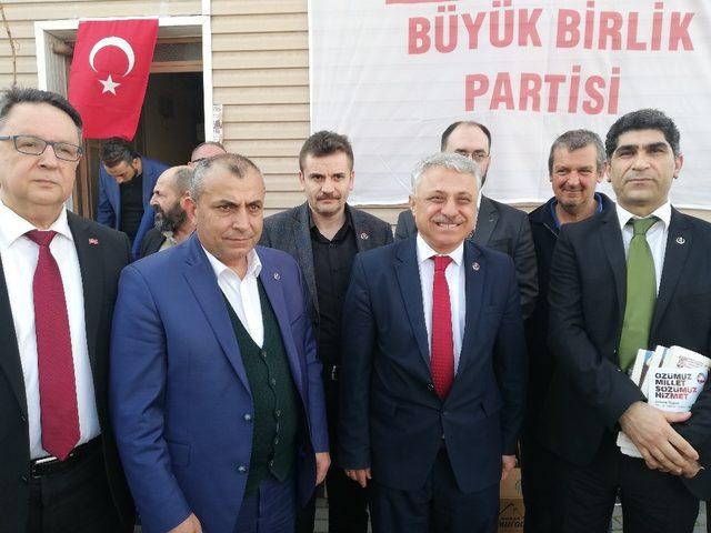 BBP Yıldırım Belediye Başkan Adayı Ayhan Özbek’ ten görkemli açılış