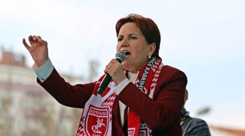 Meral Akşener'den Samsun'da Erdoğan'a çok sert sözler: Korkarsam namerdim