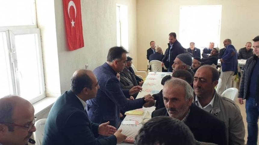 Vali &Ccedil;ağatay, şehit korucunun mevlit programına katıldı