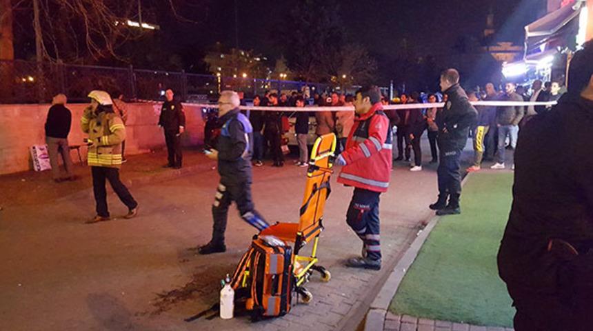 İstanbul'da korku dolu anlar! Bir anda bağırıp kendini dışarı attı