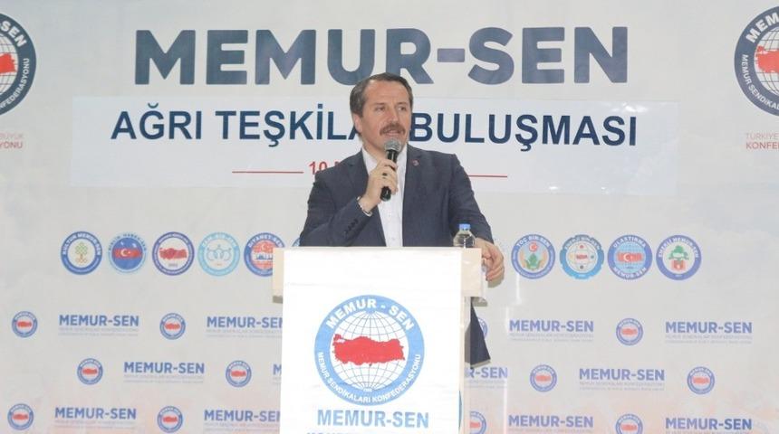 Memur-Sen Genel Başkanı Yal&ccedil;ın: