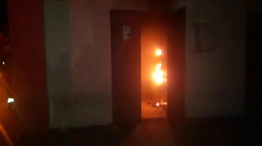 Adıyaman&rsquo;da elektrik trafosu patladı