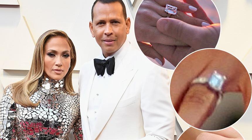 Jennifer Lopez&rsquo;in nişan y&uuml;z&uuml;ğ&uuml;n&uuml;n değeri dudak u&ccedil;uklatıyor