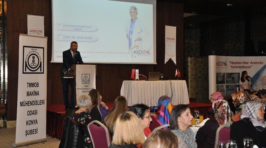 MMO Konya Şubesi kadın &uuml;yeleri bir araya getirdi