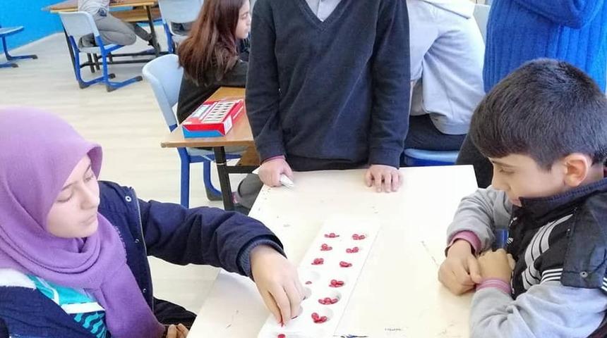 Ortaokulda mangala turnuvası