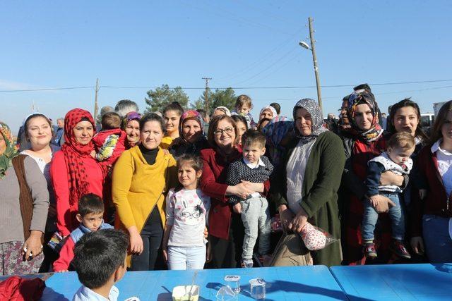 Şahin’e köylülerden sevgi seli