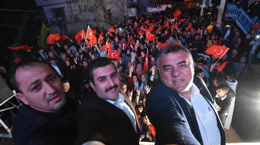 Uğurlu&rsquo;ya &Ouml;rnekk&ouml;y&rsquo;de sevgi seli