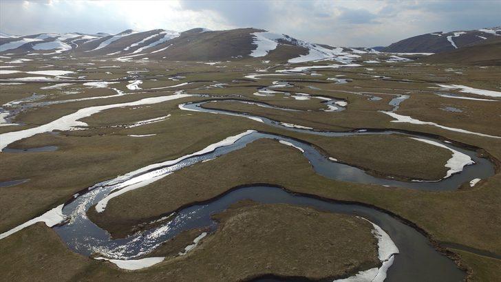 Kanoyla karda kayıp mendereslerde kürek çektiler G3