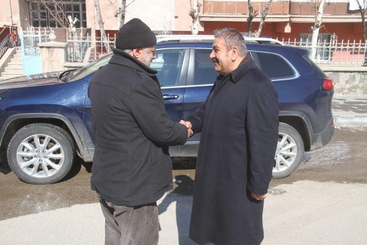 Palandöken Başkan Adayı Muhammet Sunar kapı kapı geziyor G1