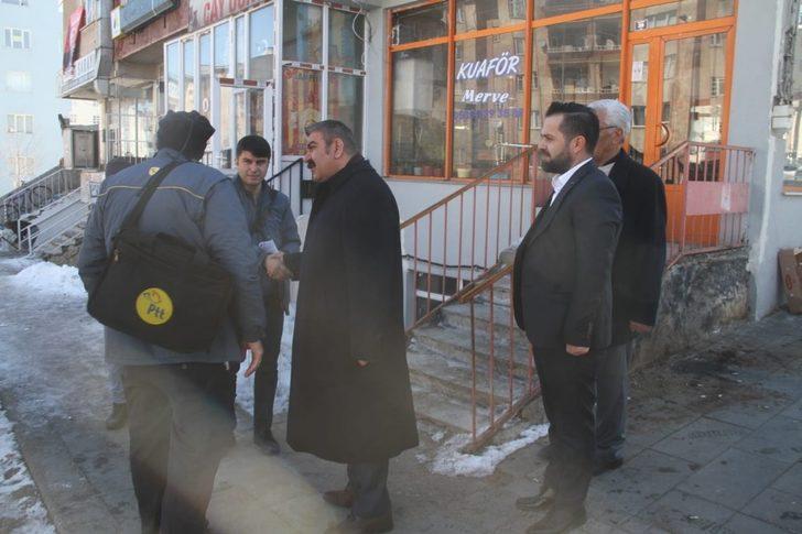 Palandöken Başkan Adayı Muhammet Sunar kapı kapı geziyor G5