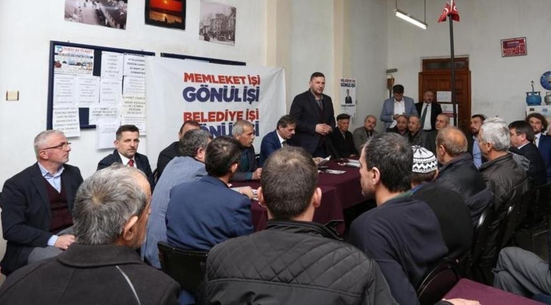 Başkan Alemdar: "G&ouml;n&uuml;ller inşa etmeye devam edeceğiz"