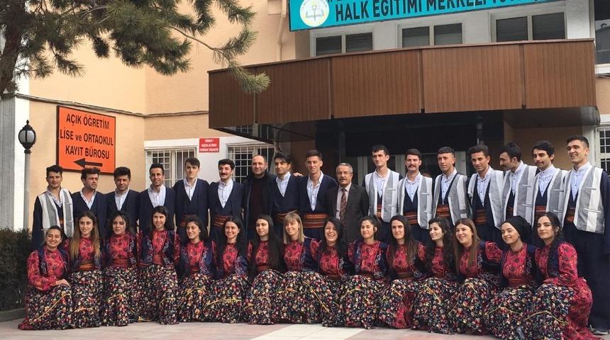 Van&rsquo;da Kul&uuml;pler Arası Halkoyunları İl Birinciliği Yarışması