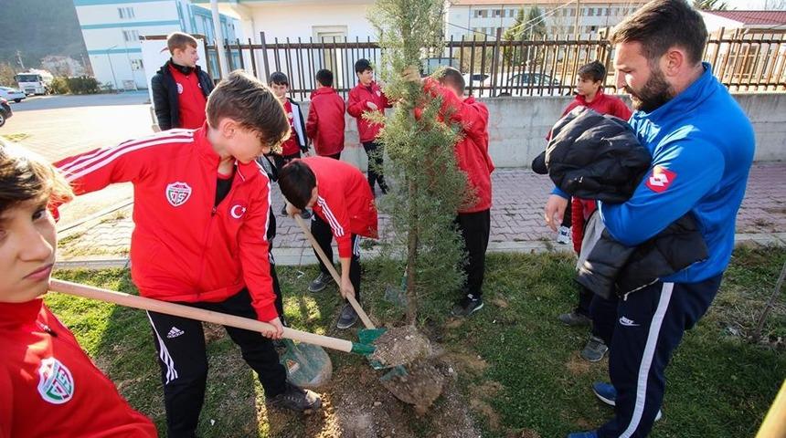 Sporculardan ağa&ccedil; dikimine destek