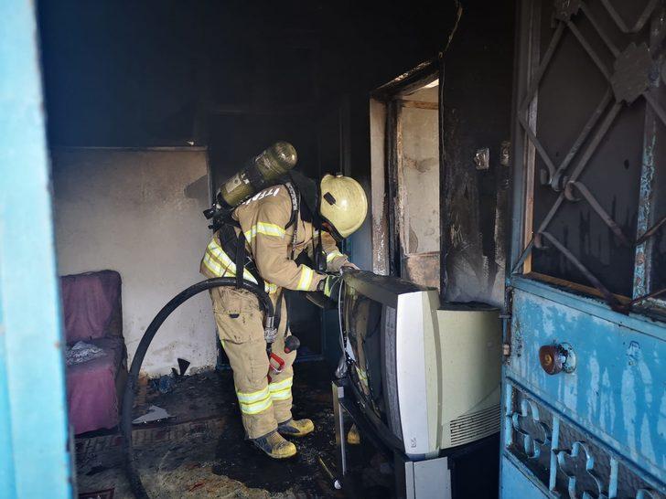 2 çocuğuyla alevlerin içinde kaldı! G3