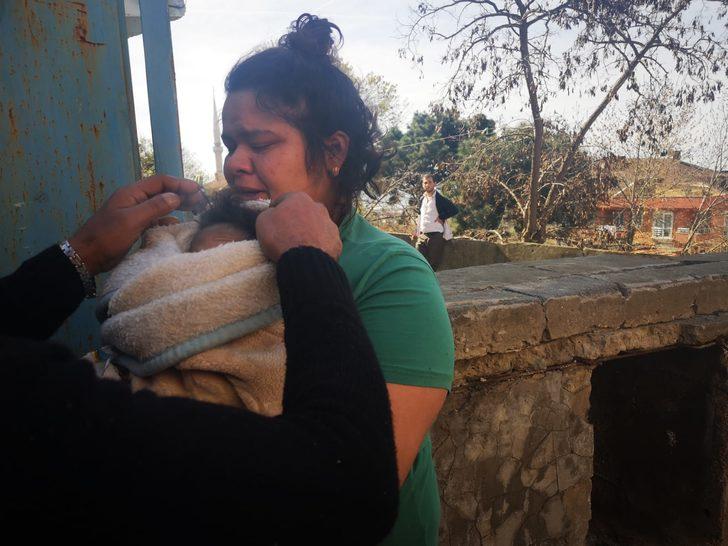 2 çocuğuyla alevlerin içinde kaldı! G1