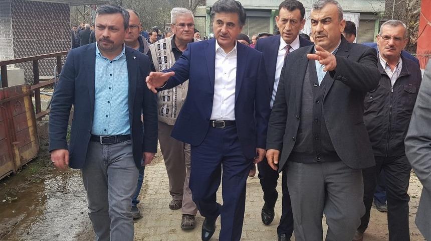 Milletvekili G&uuml;neş adaylara destek i&ccedil;in &ccedil;alışmaları s&uuml;rd&uuml;r&uuml;yor