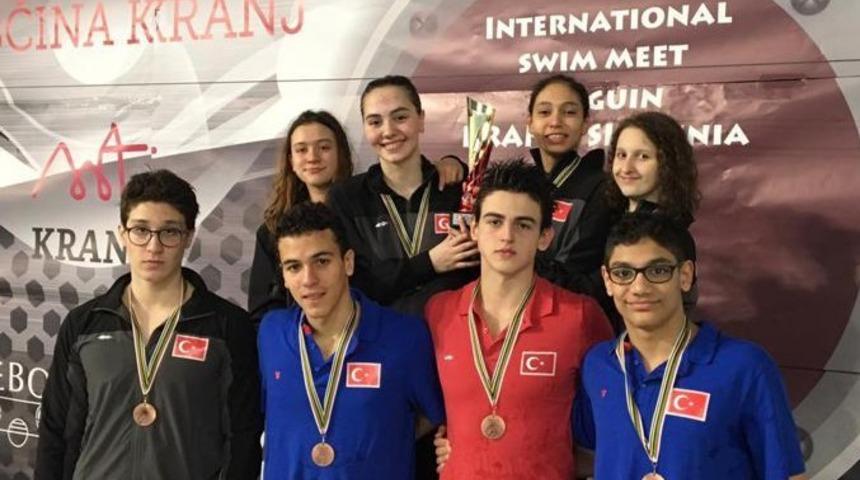 Havuzda uluslararası başarı