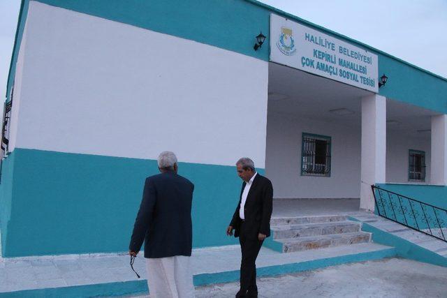 Haliliye&rsquo;de k&uuml;lt&uuml;r evleri yapımı tamamlandı 1
