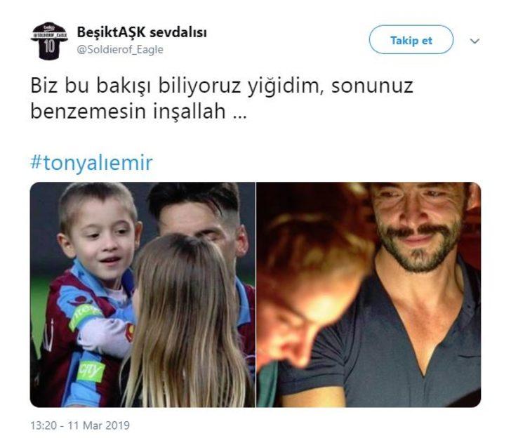 Trabzonspor taraftarı Tonyalı Emir'in bakışları sosyal medyayı salladı G1