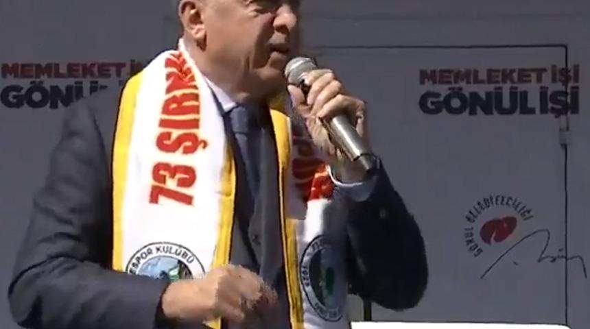 Cumhurbaşkanı Erdoğan'dan Şırnak mitinginde açıklamalar