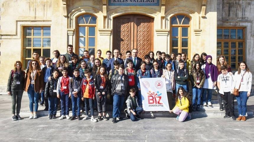 &ldquo;Biz Anadoluyuz" projesi kapsamında &ouml;ğrenciler Kilis&rsquo;te