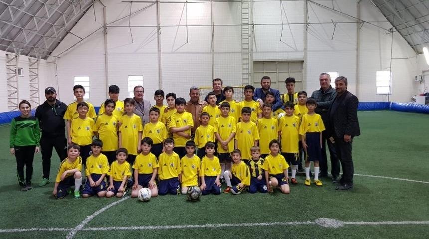 Geleceğin futbolcuları Hacılar&rsquo;da yetişiyor