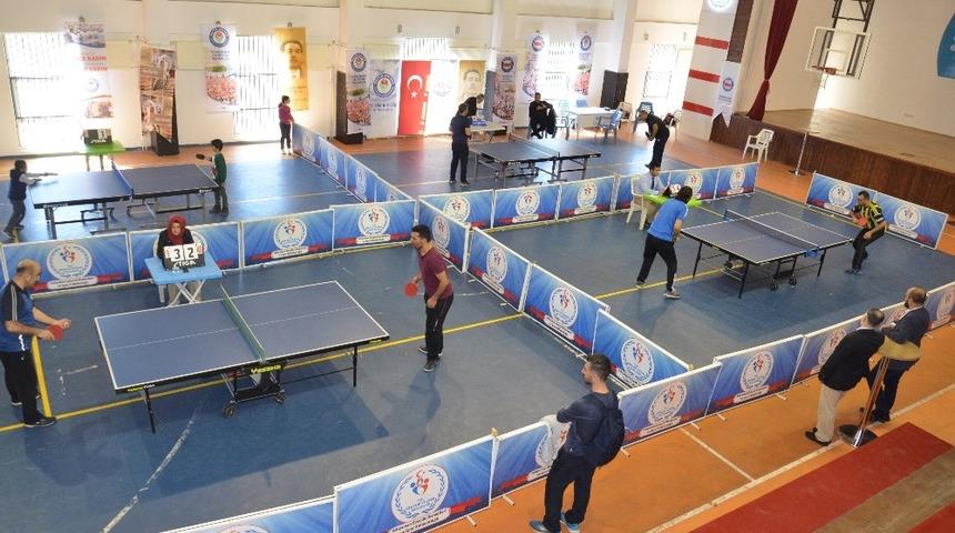 Memur- Sen 2. Geleneksel Masa Tenisi Turnuvası yapıldı