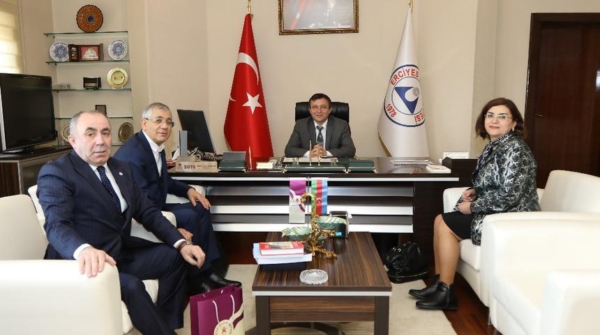 Erciyes &Uuml;niversitesi ile Azerbaycan Hazar &Uuml;niversitesi Arasında İşbirliği Protokol&uuml; İmzalandı